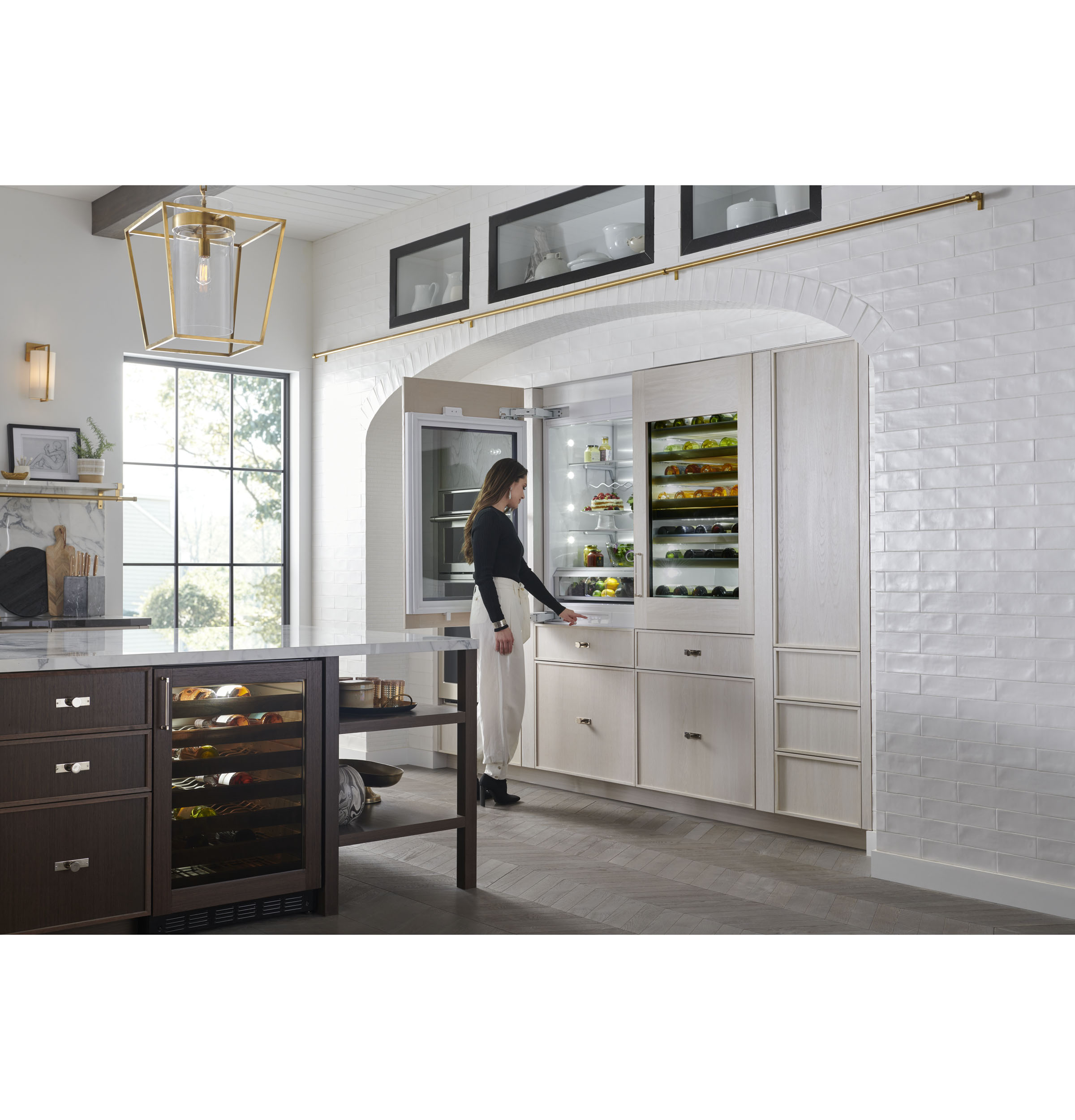 Monogram 30" Integrated Panel-Ready Refrigerator (for Single or Dual Installation) ZIC303NPPII