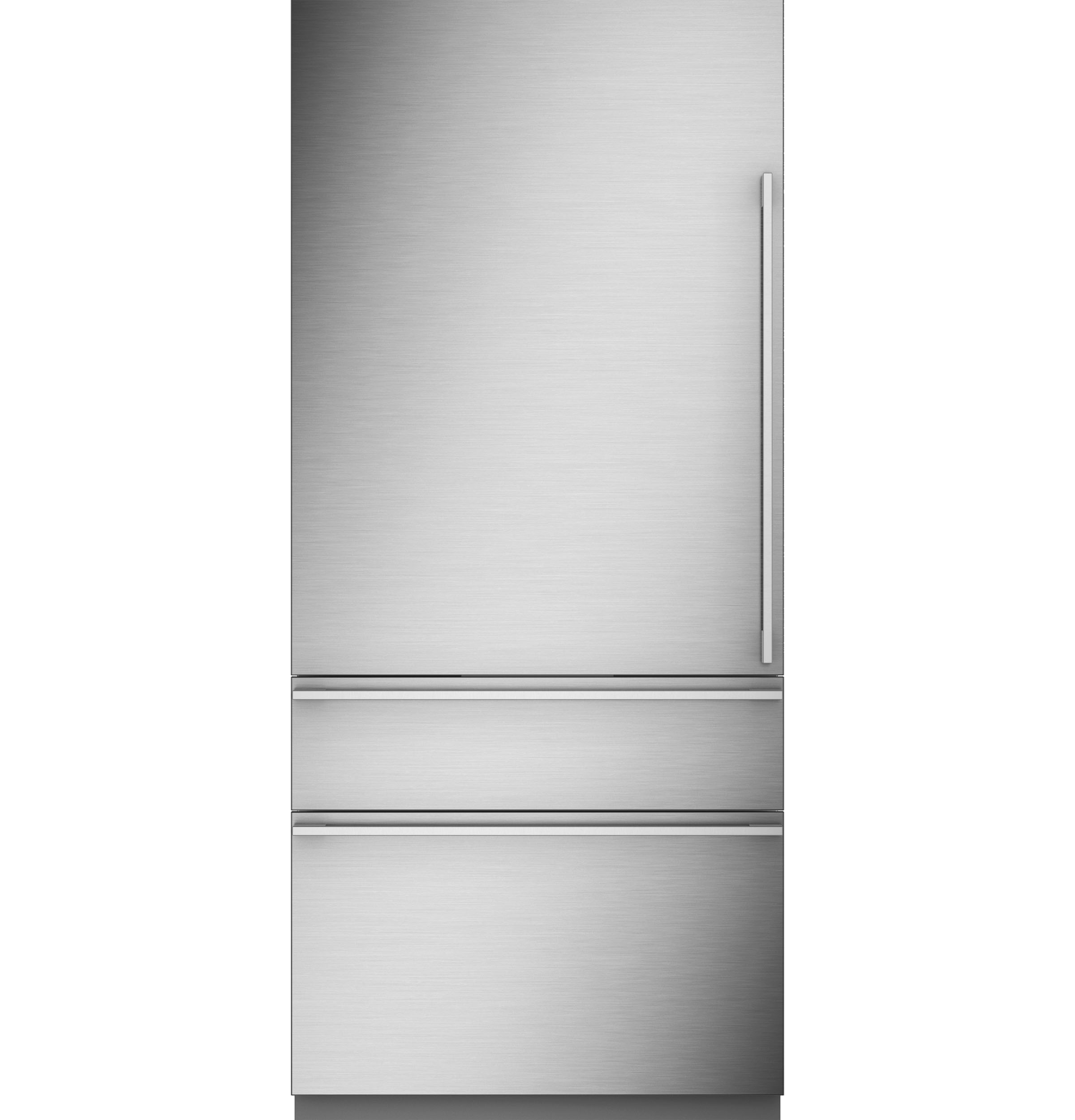 Monogram 36" Panel-Ready Integrated Bottom-Freezer Refrigerator- Left Hinge ZIC363NBVLH