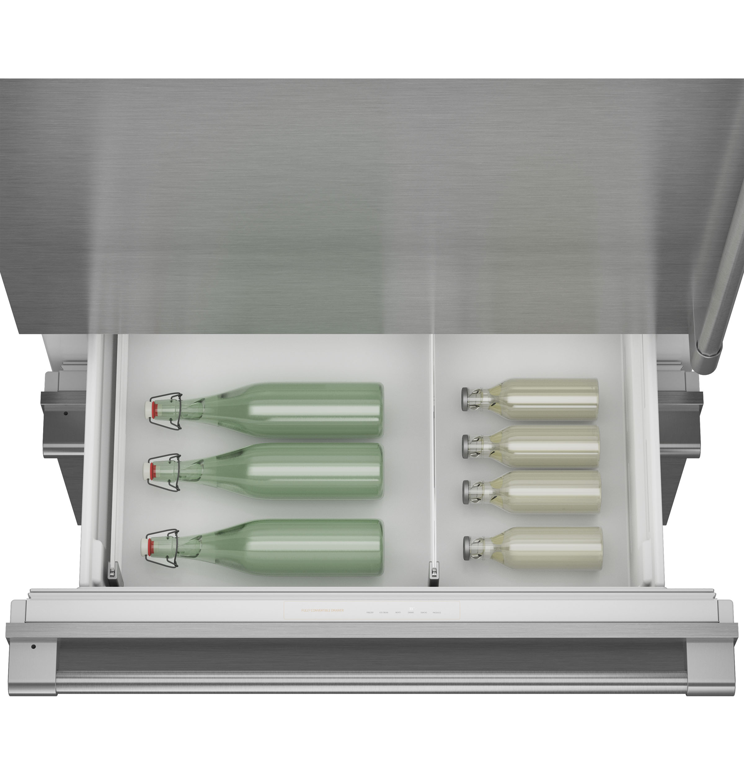 Monogram 36" Panel-Ready Integrated Bottom-Freezer Refrigerator- Left Hinge ZIC363NBVLH