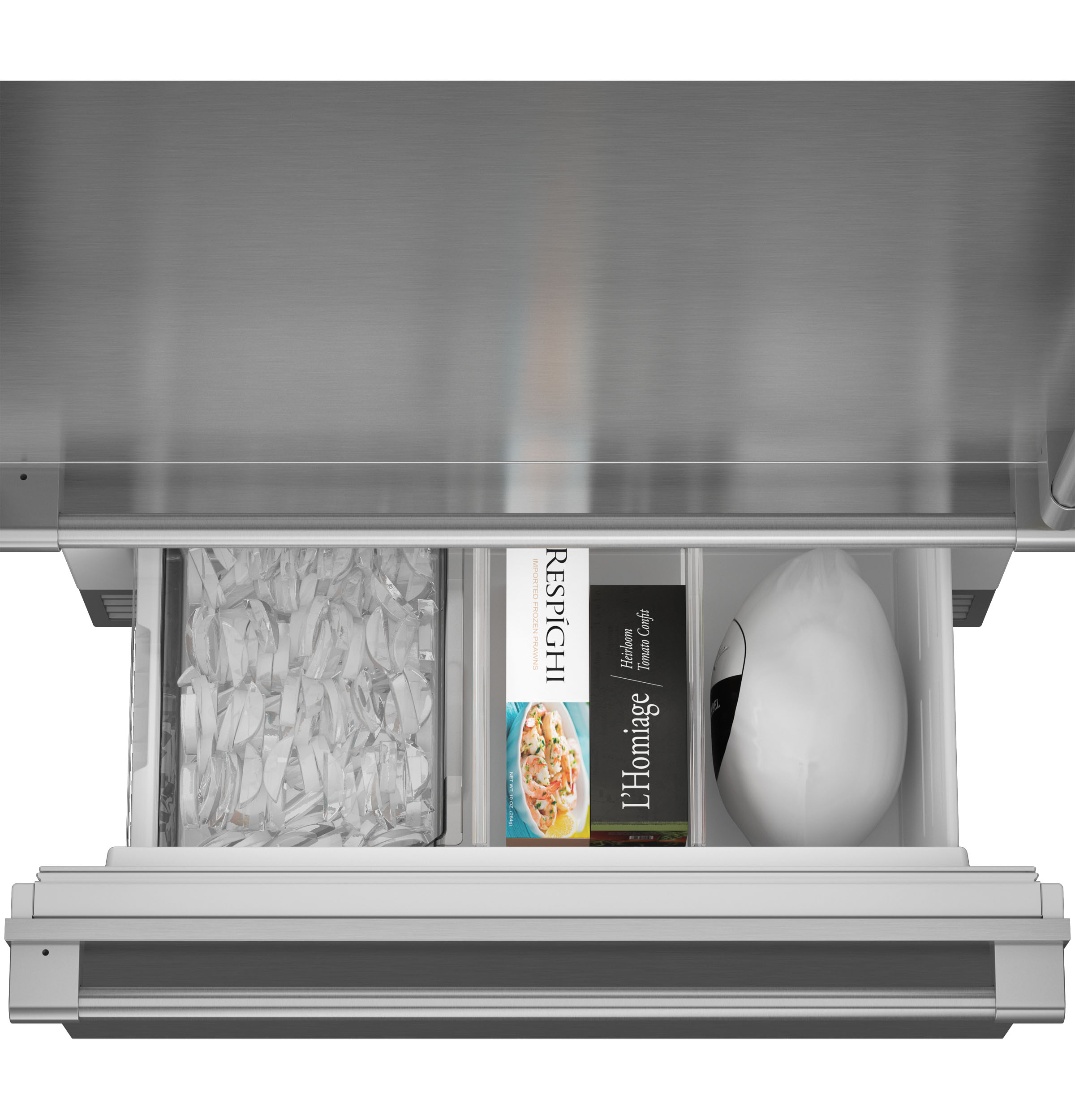 Monogram 36" Panel-Ready Integrated Bottom-Freezer Refrigerator- Left Hinge ZIC363NBVLH