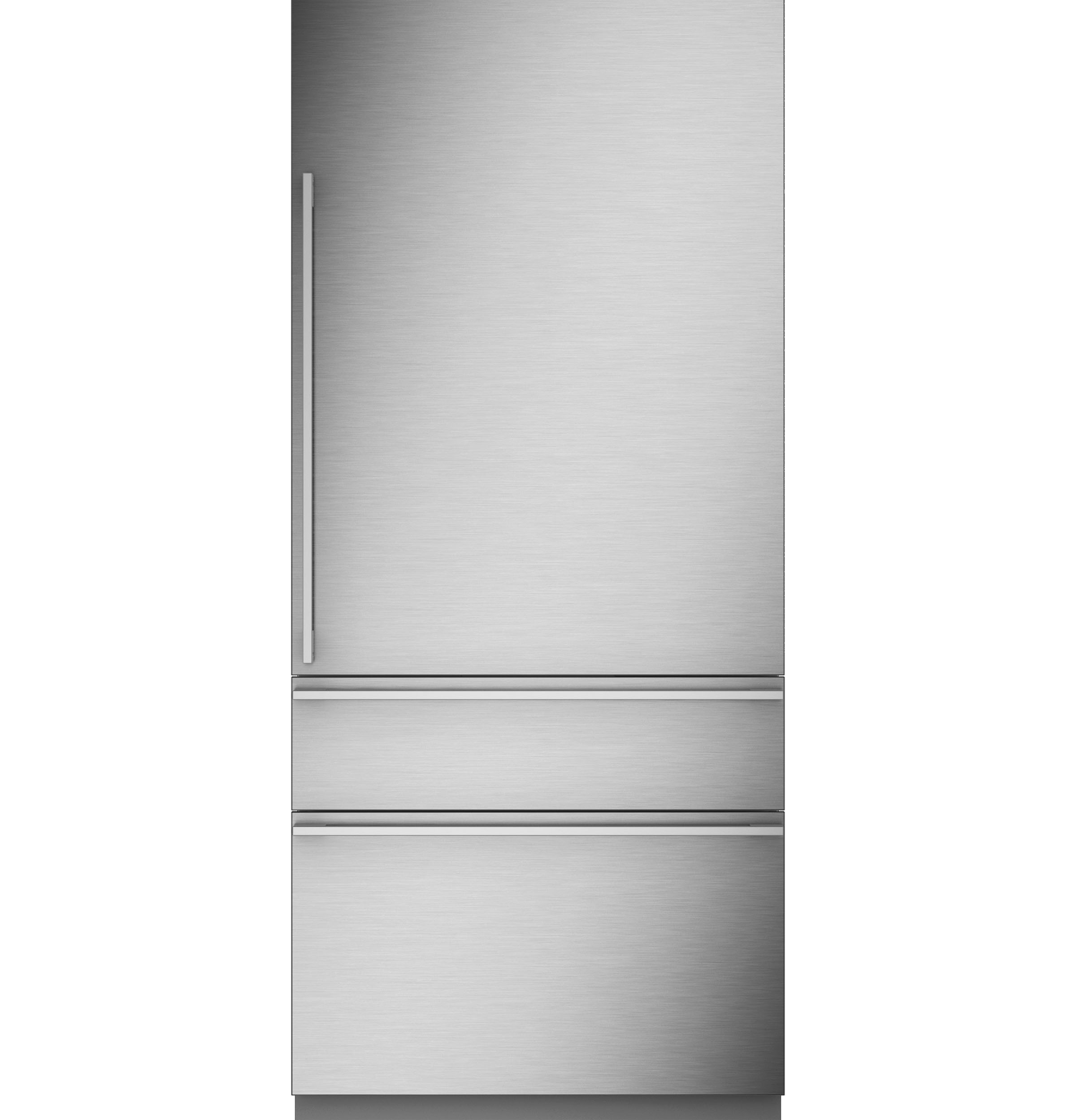 Monogram 36" Panel-Ready Integrated Bottom-Freezer Refrigerator- Right Hinge ZIC363NBVRH