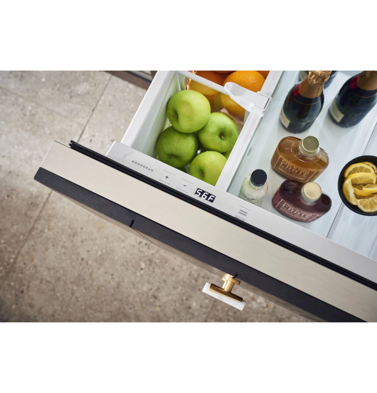 Monogram 24" Panel-Ready Double-Drawer Refrigerator ZIDI240HII