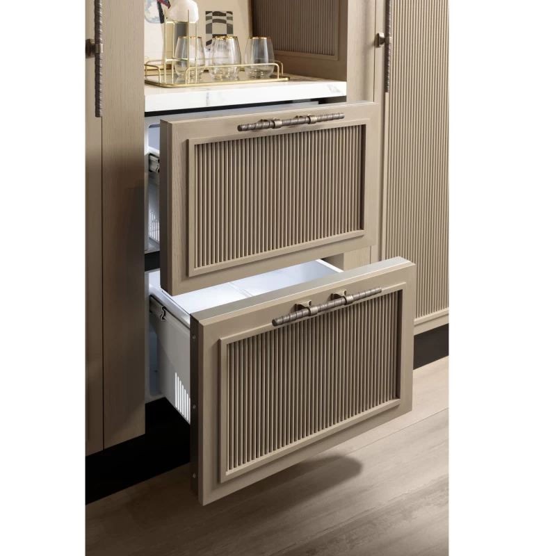 Monogram 24" Panel-Ready Double-Drawer Refrigerator ZIDI240HII