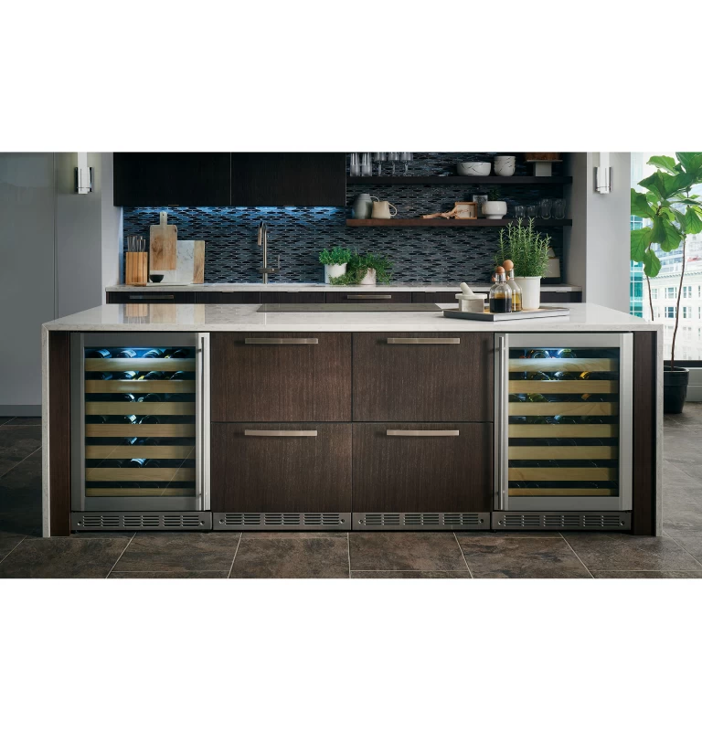 Monogram 24" Panel-Ready Double-Drawer Refrigerator ZIDI240HII