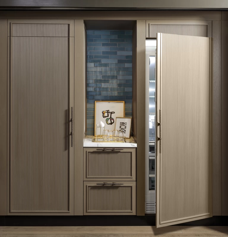 Monogram 24" Panel-Ready Premium Integrated Column Freezer ZIF241NPNII