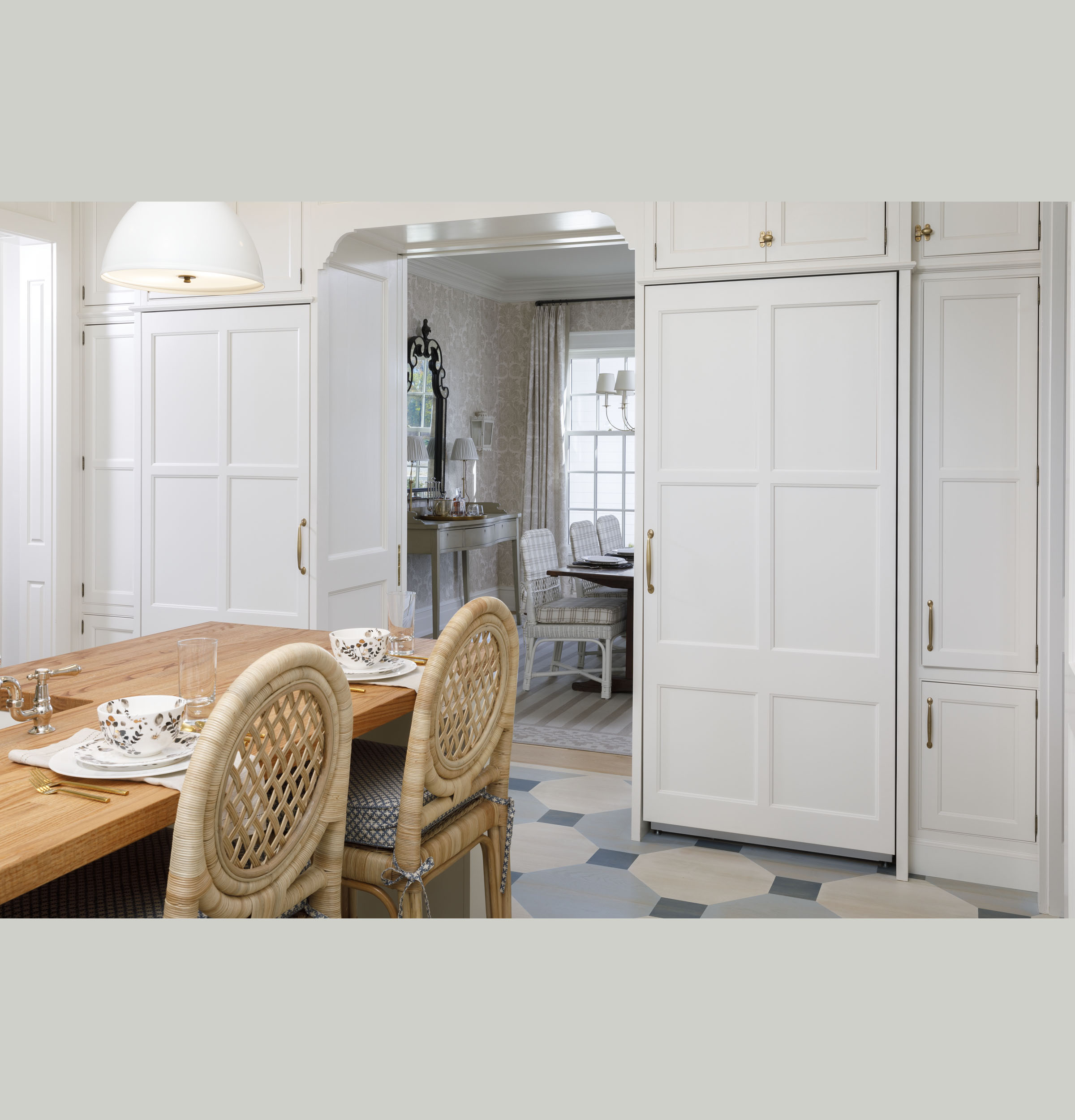 Monogram 36" Panel-Ready Integrated Column Freezer ZIF361NBRII