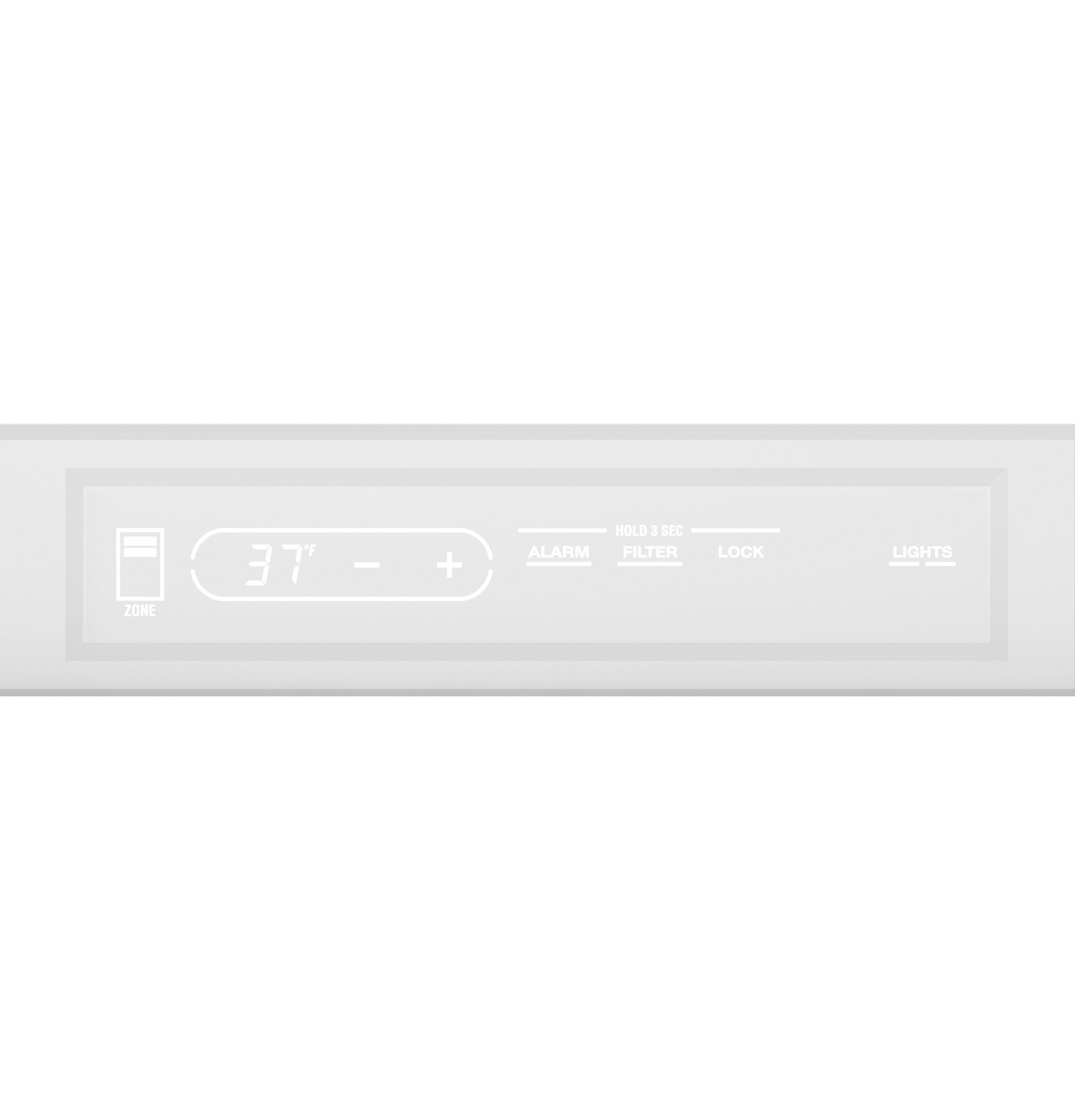 Monogram 30" Panel-Ready Integrated Glass-Door Refrigerator for Single or Dual Installation ZIK303NPPII