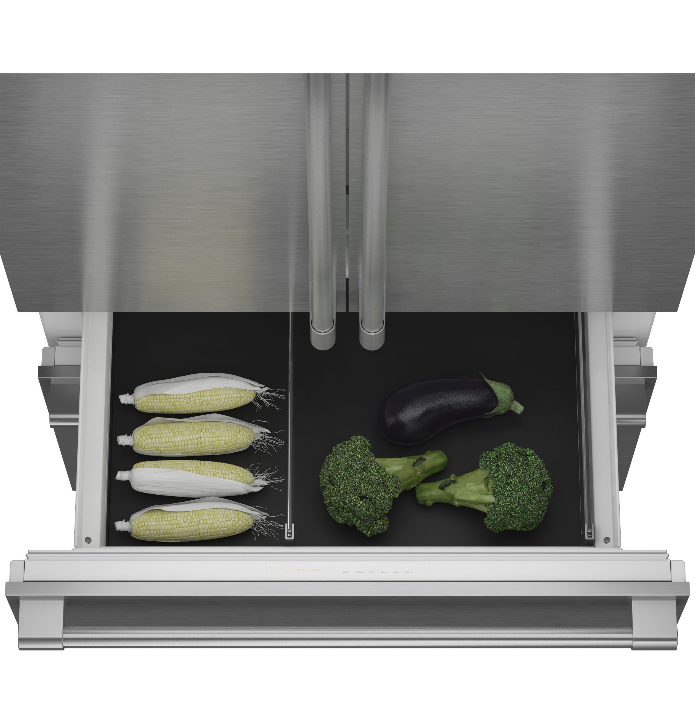 Monogram 36" Panel-Ready Premium Integrated French-Door Refrigerator ZIP364IPVII