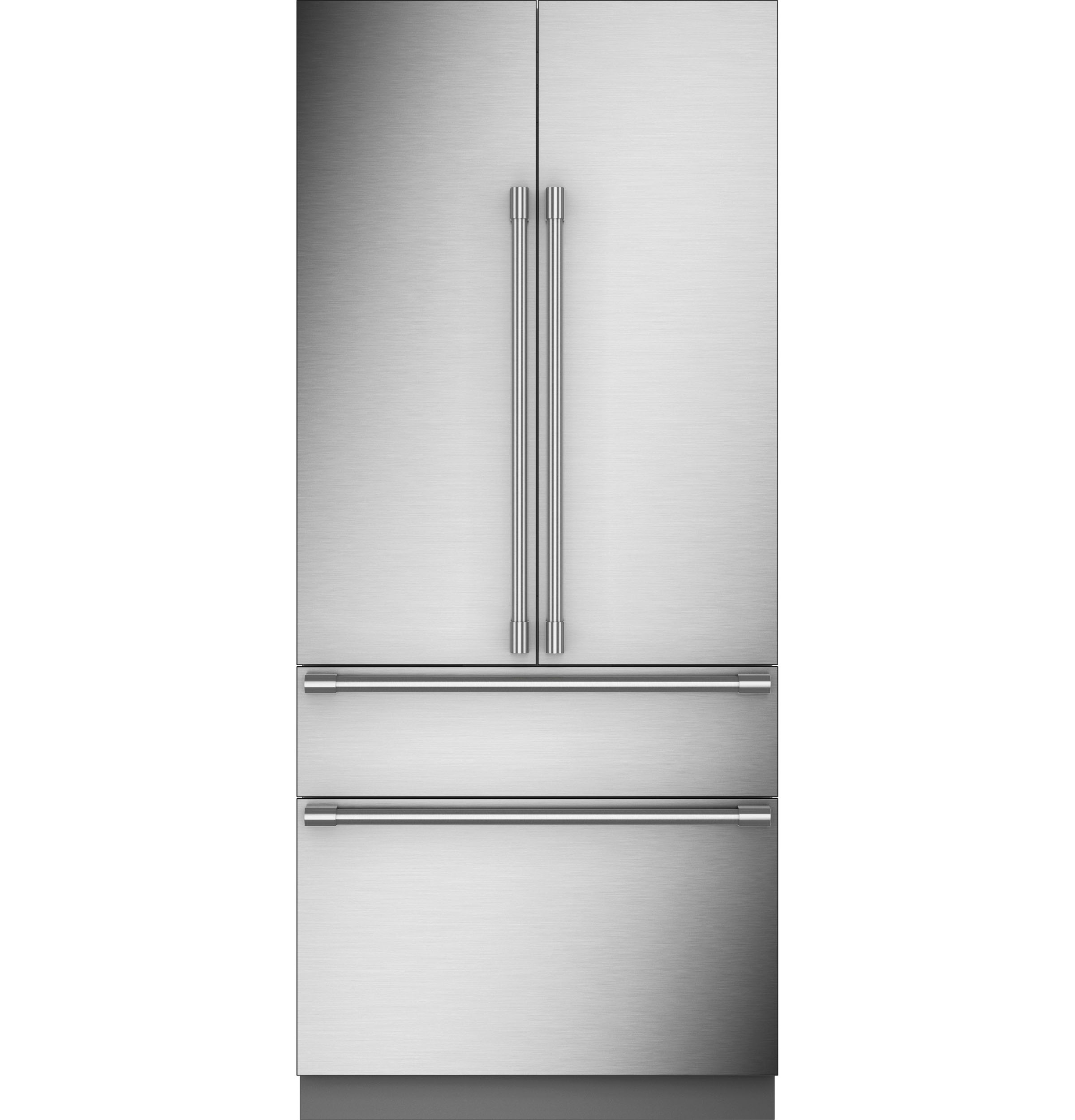 Monogram 36" Panel-Ready Integrated French-Door Refrigerator ZIP364NBVII