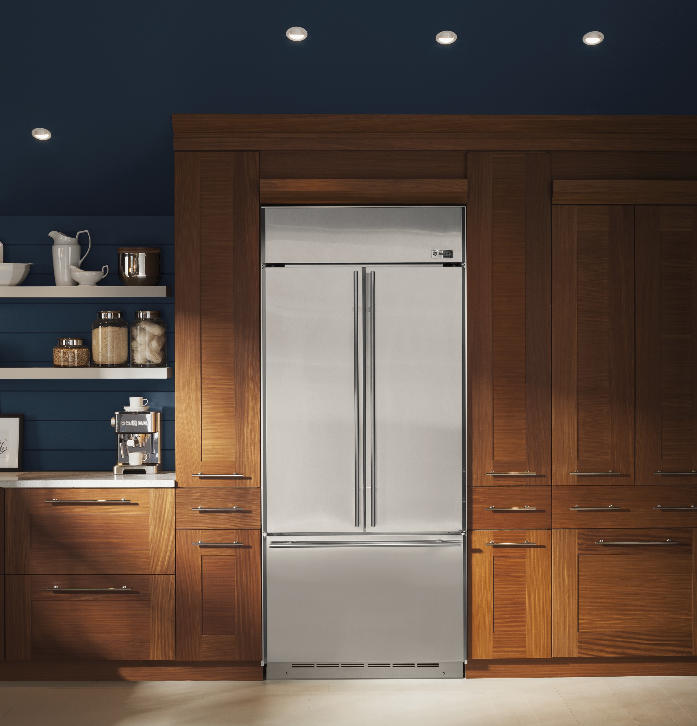 GE Monogram® 36" Built-In French-Door Refrigerator ZIPS360NZ
