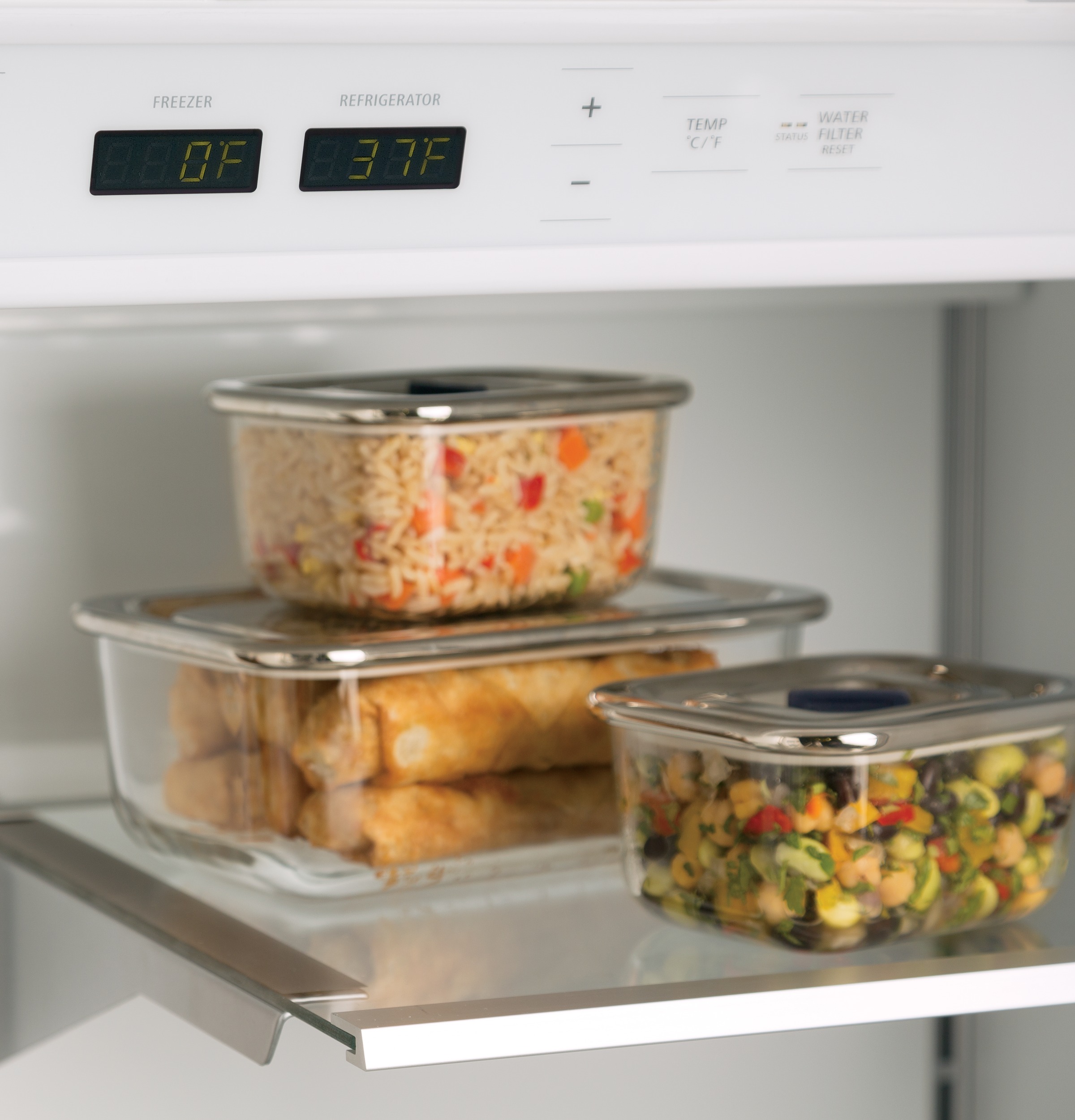 GE Monogram® 36" Built-In French-Door Refrigerator ZIPS360NZ