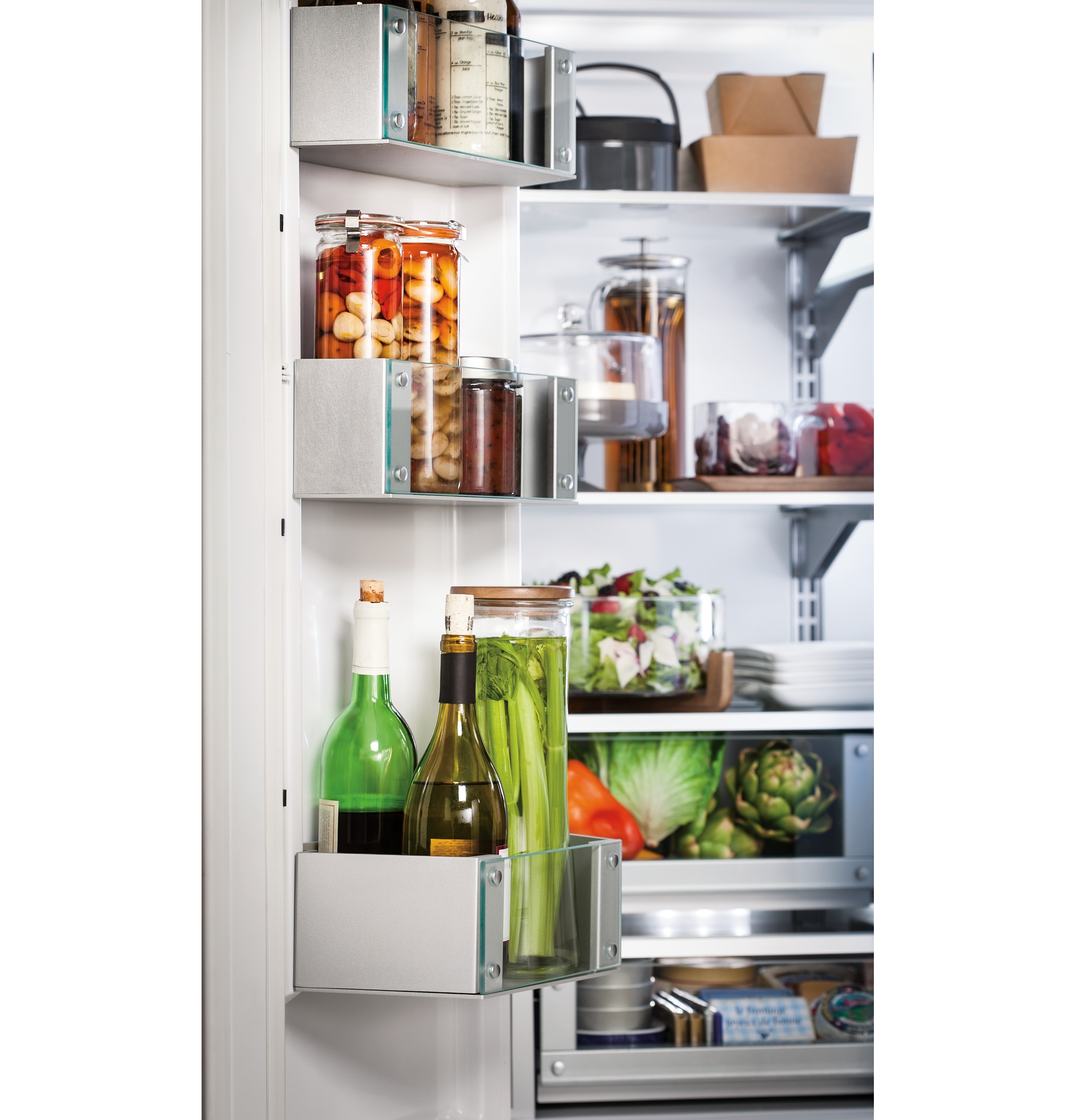 GE Monogram® 36" Built-In French-Door Refrigerator ZIPS360NZ