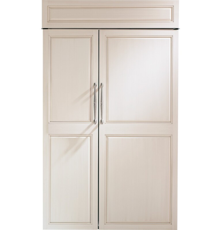 Monogram 48" Panel-Ready Built-In Side-by-Side Refrigerator ZIS480NNII