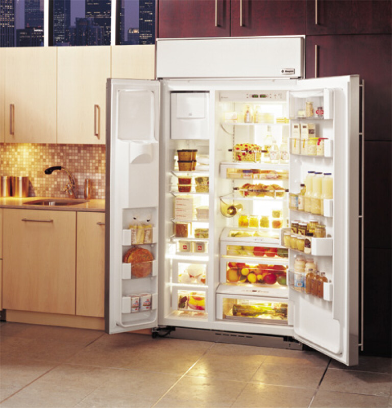 Monogram GE  48" Built-In Side-by-Side Refrigerator with Dispenser Panel Ready ZISB480DR Picture 1