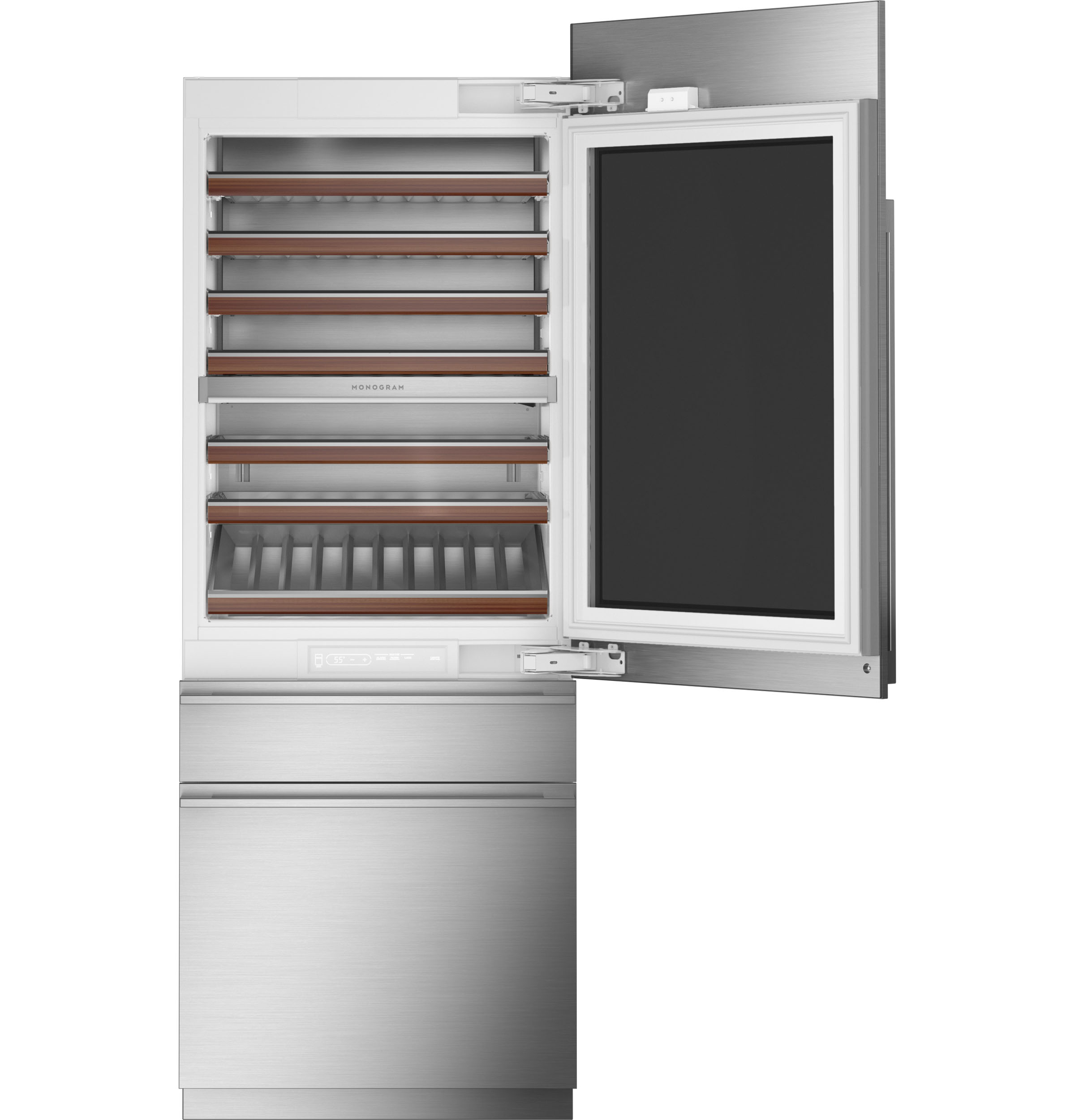 Monogram 30" Panel-Ready Fully-Integrated Wine Sommelier ZIW303NPPII