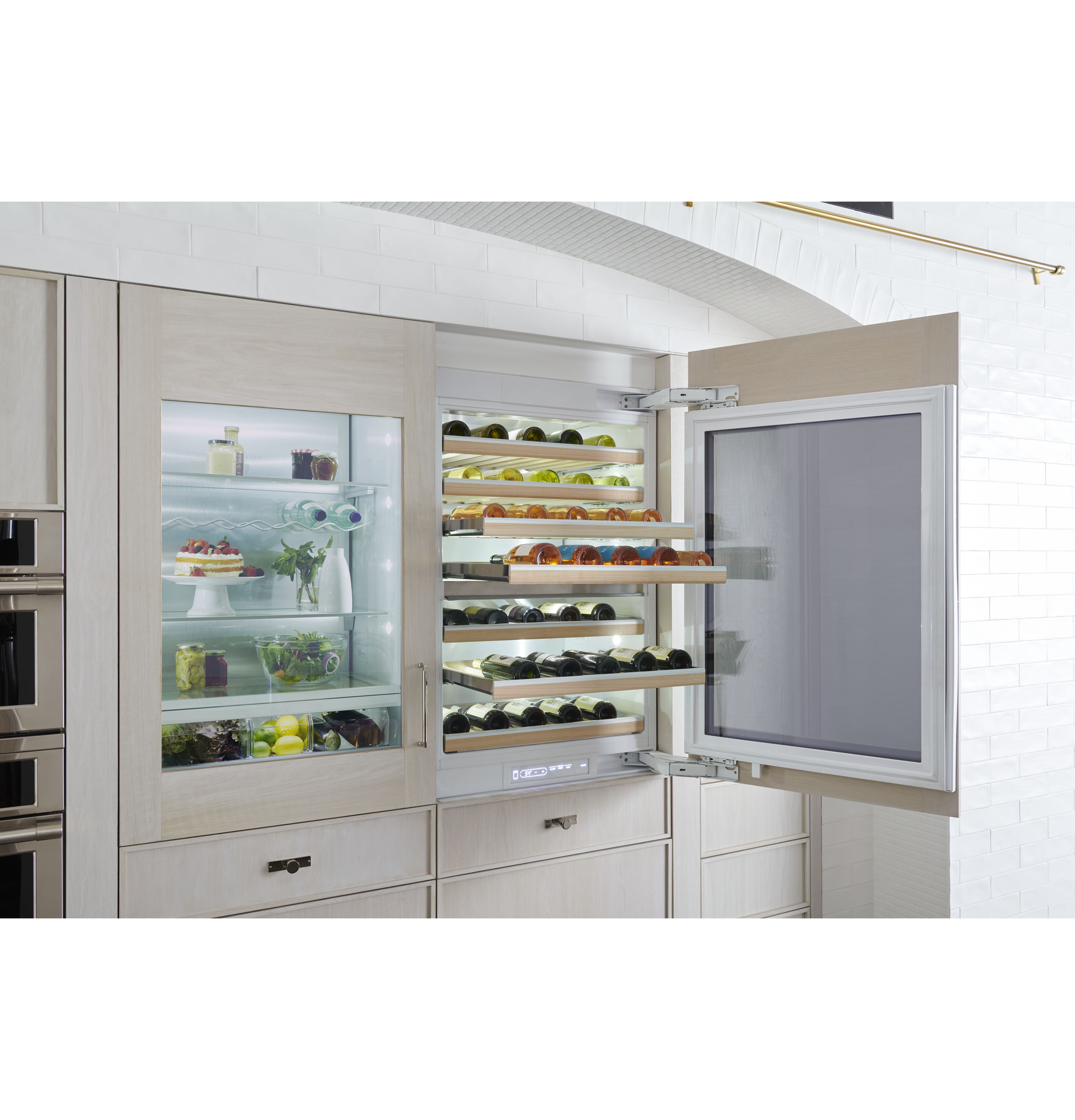 Monogram 30" Panel-Ready Fully-Integrated Wine Sommelier ZIW303NPPII