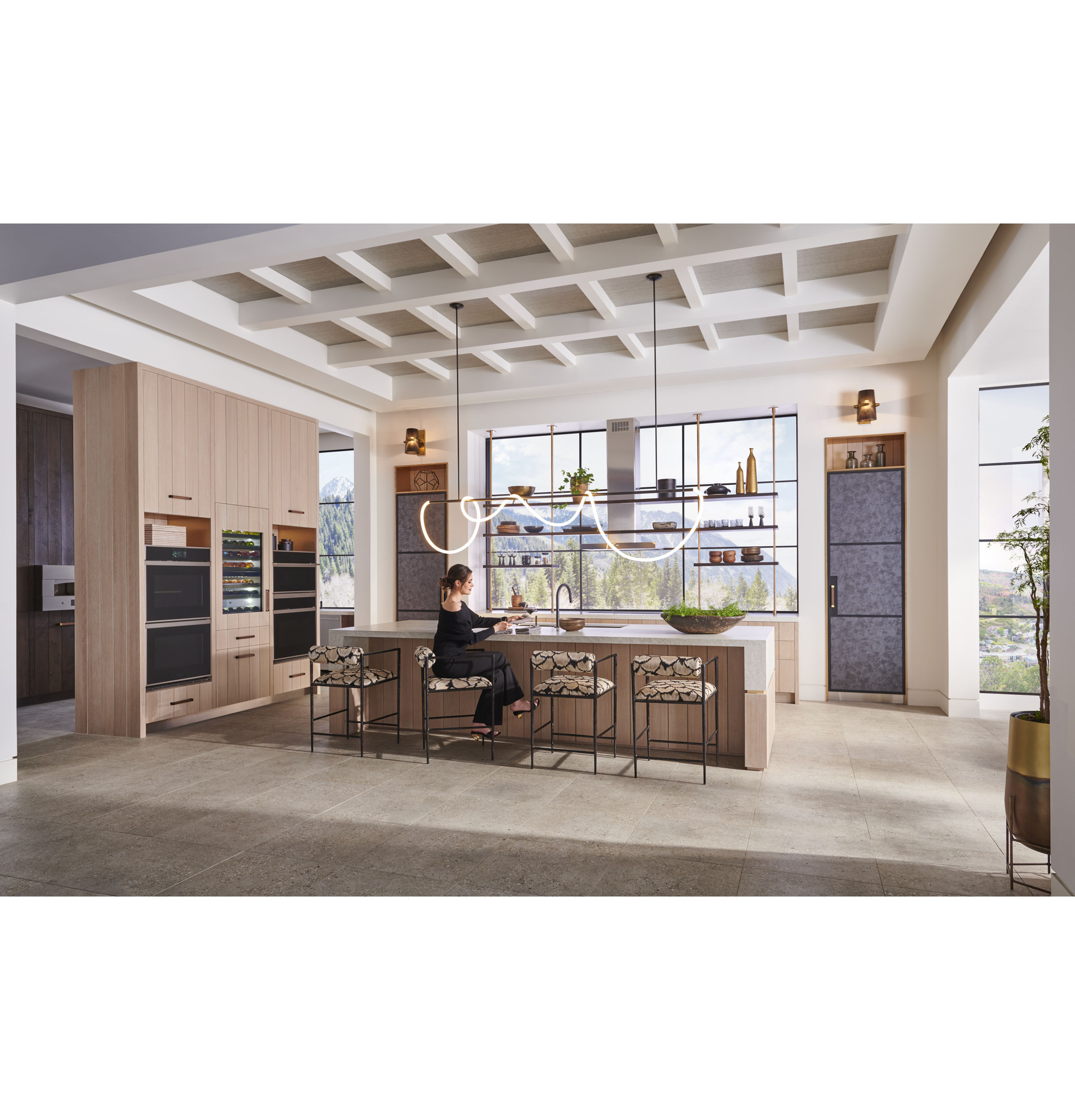 Monogram 30" Panel-Ready Fully-Integrated Wine Sommelier ZIW303NPPII