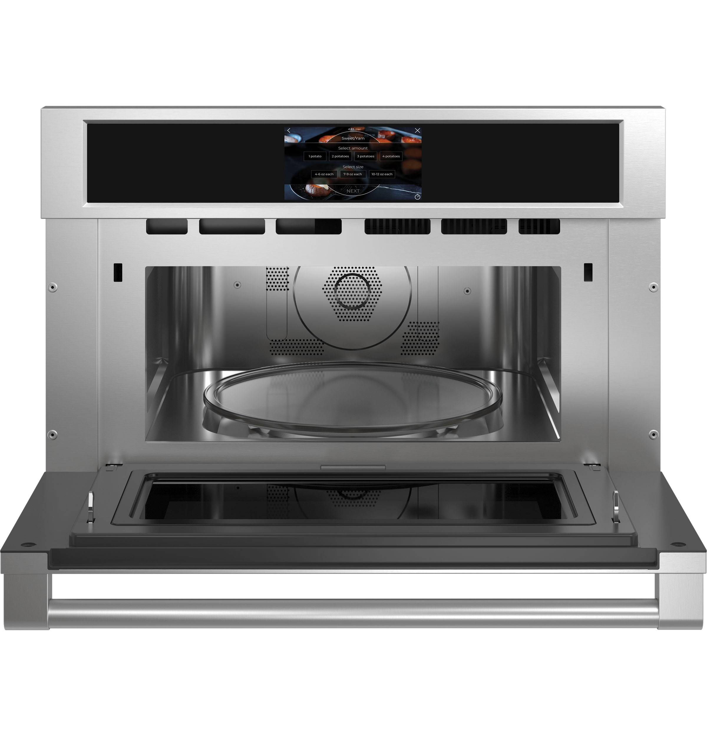 Monogram 27" Five in One Wall Oven with 120V Advantium® Technology ZSB9122VSS