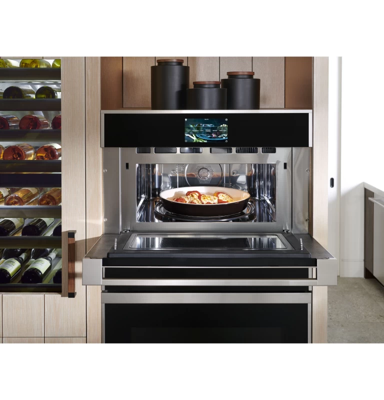 Monogram 30" Minimalist Five-in-One Wall Oven with 240V Advantium® Technology ZSB9231NSS