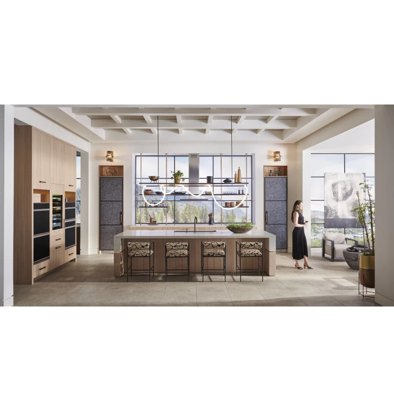 Monogram 30" Minimalist Five-in-One Wall Oven with 240V Advantium® Technology ZSB9231NSS