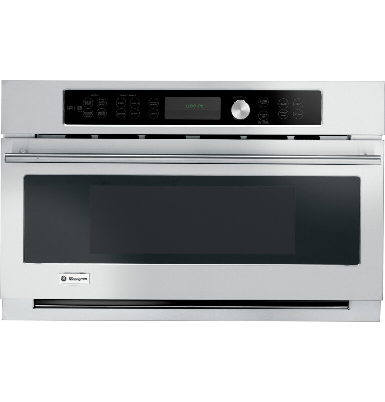 Monogram GE Built-In Oven with Advantium Speedcook Technology- 120V Stainless Steel ZSC1201NSS Picture 1