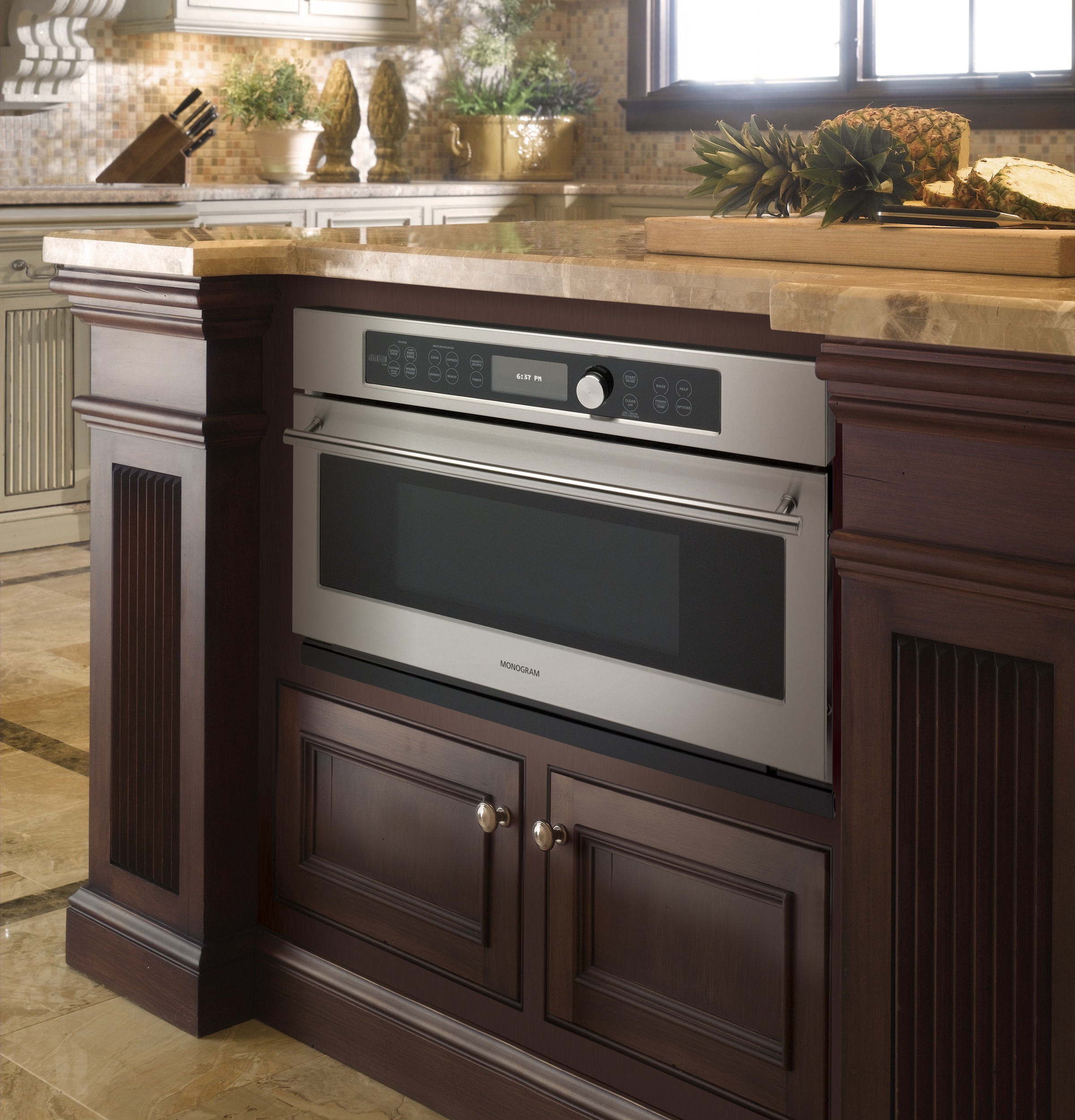 GE Monogram Built-In Oven with Advantium® Speedcook Technology- 120V ZSC1201NSS