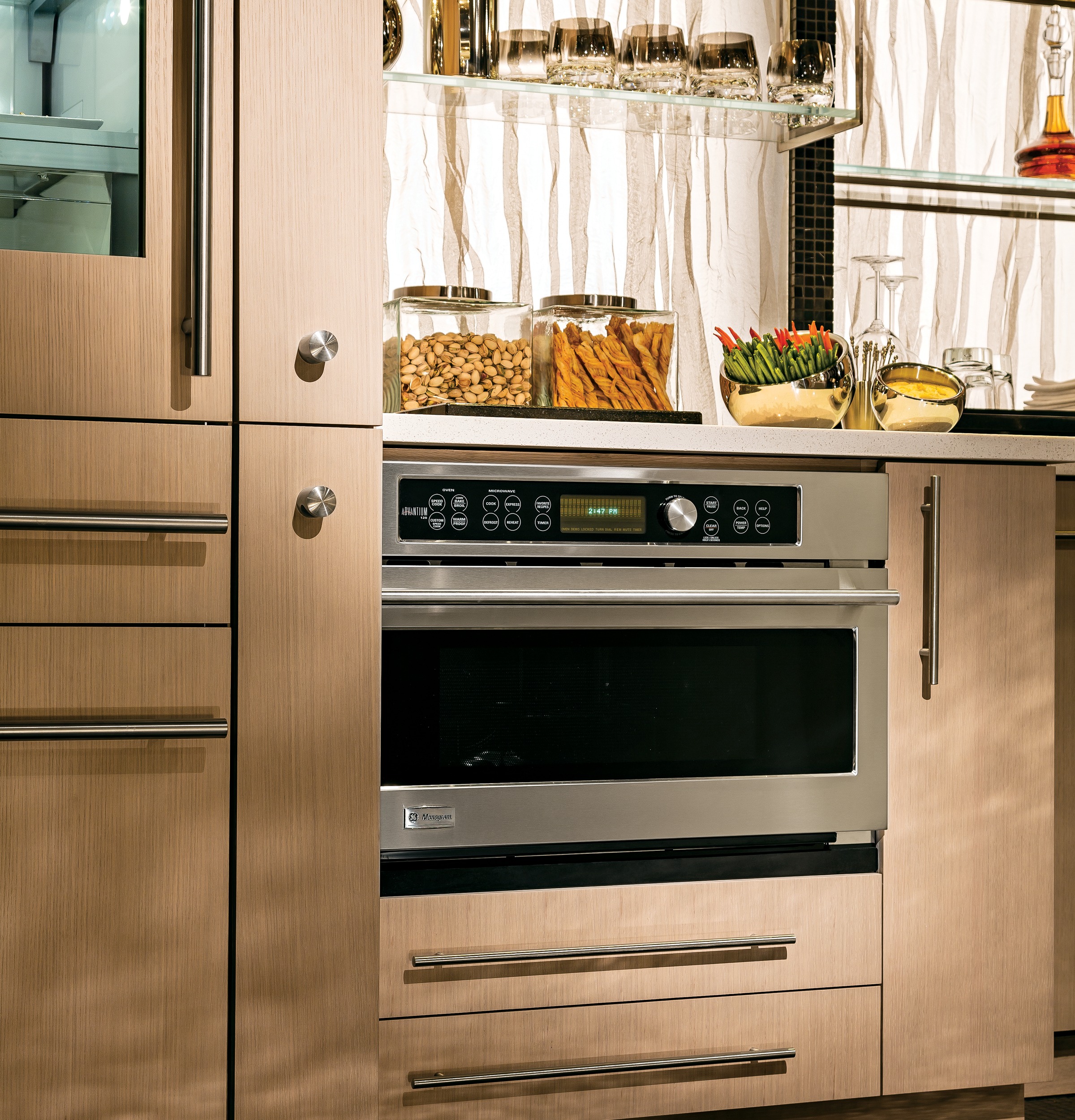 GE Monogram Built-In Oven with Advantium® Speedcook Technology- 120V ZSC1201NSS