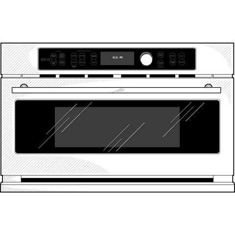 GE Monogram Built-In Oven with Advantium® Speedcook Technology- 120V ZSC1201NSS