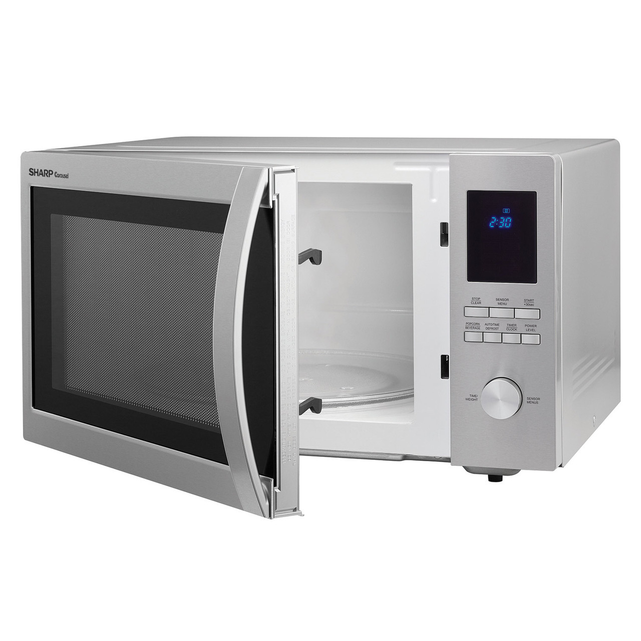 1.6 cu. ft. 1100W Carousel Countertop Microwave Oven ZSMC1655BS