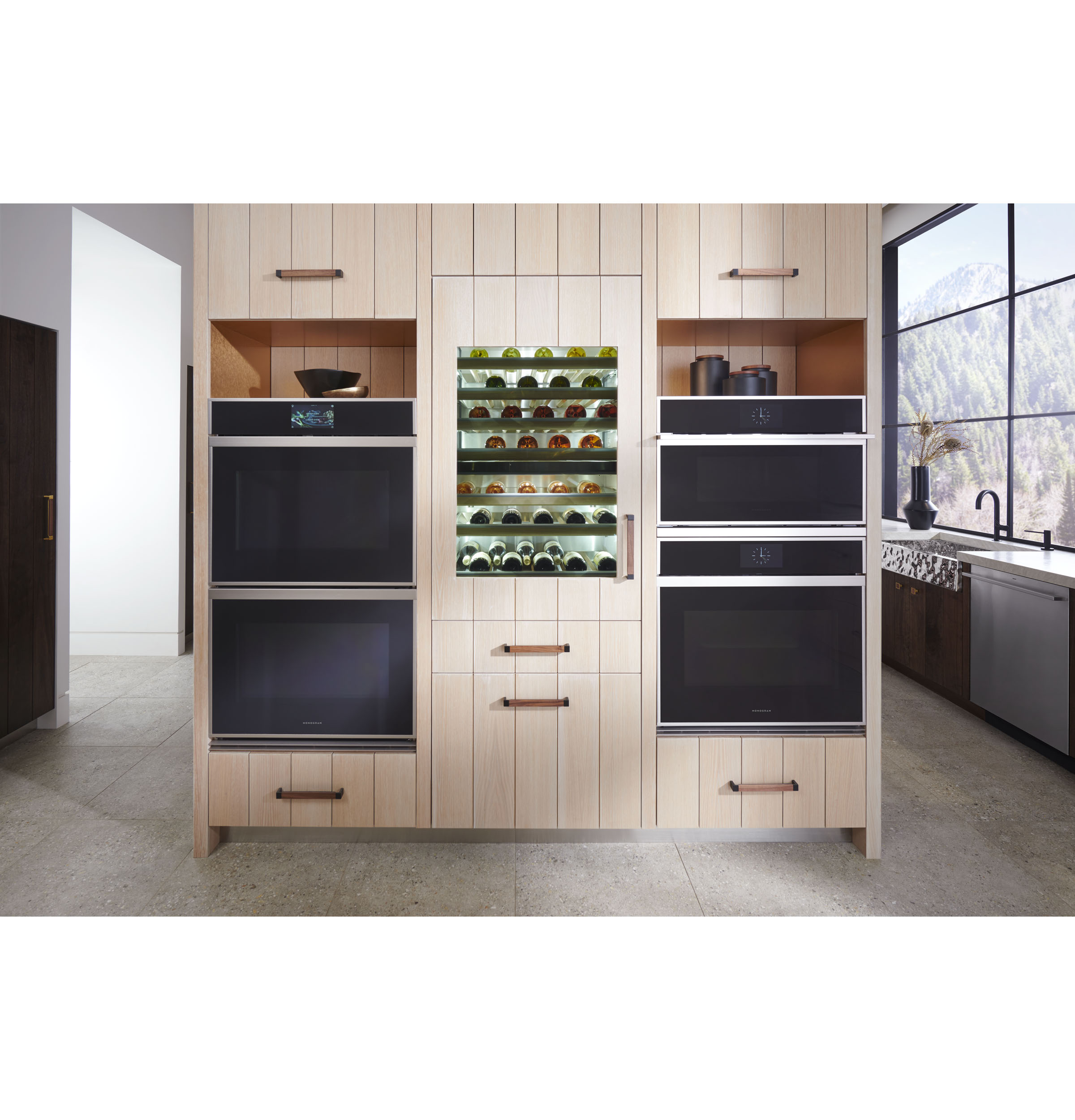 Monogram 30" Minimalist Double Wall Oven ZTD90DSSNSS