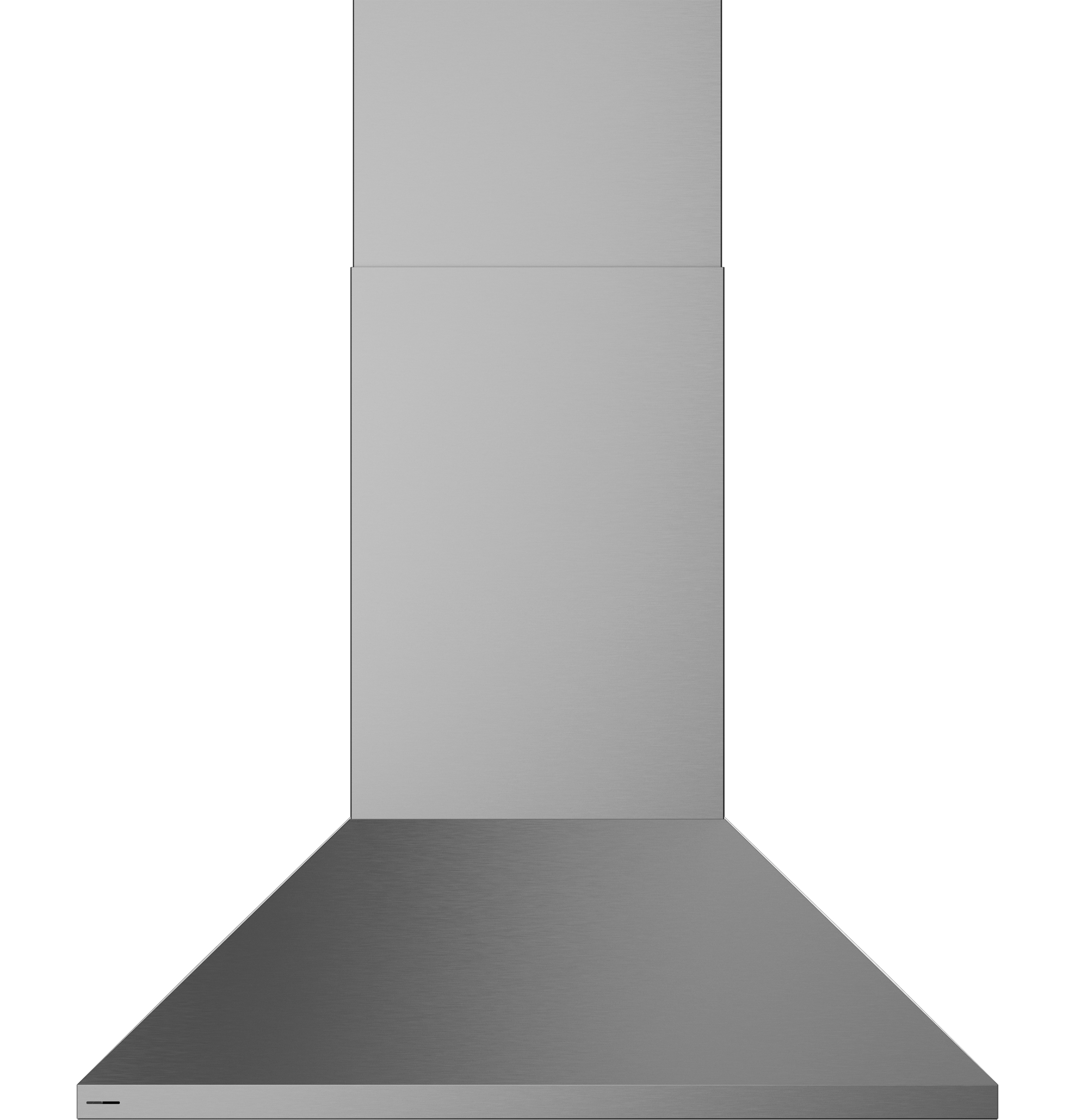 Monogram 36" Island Pyramid Chimney Vent Hood with Air Quality Sensors ZVIS361SRSS