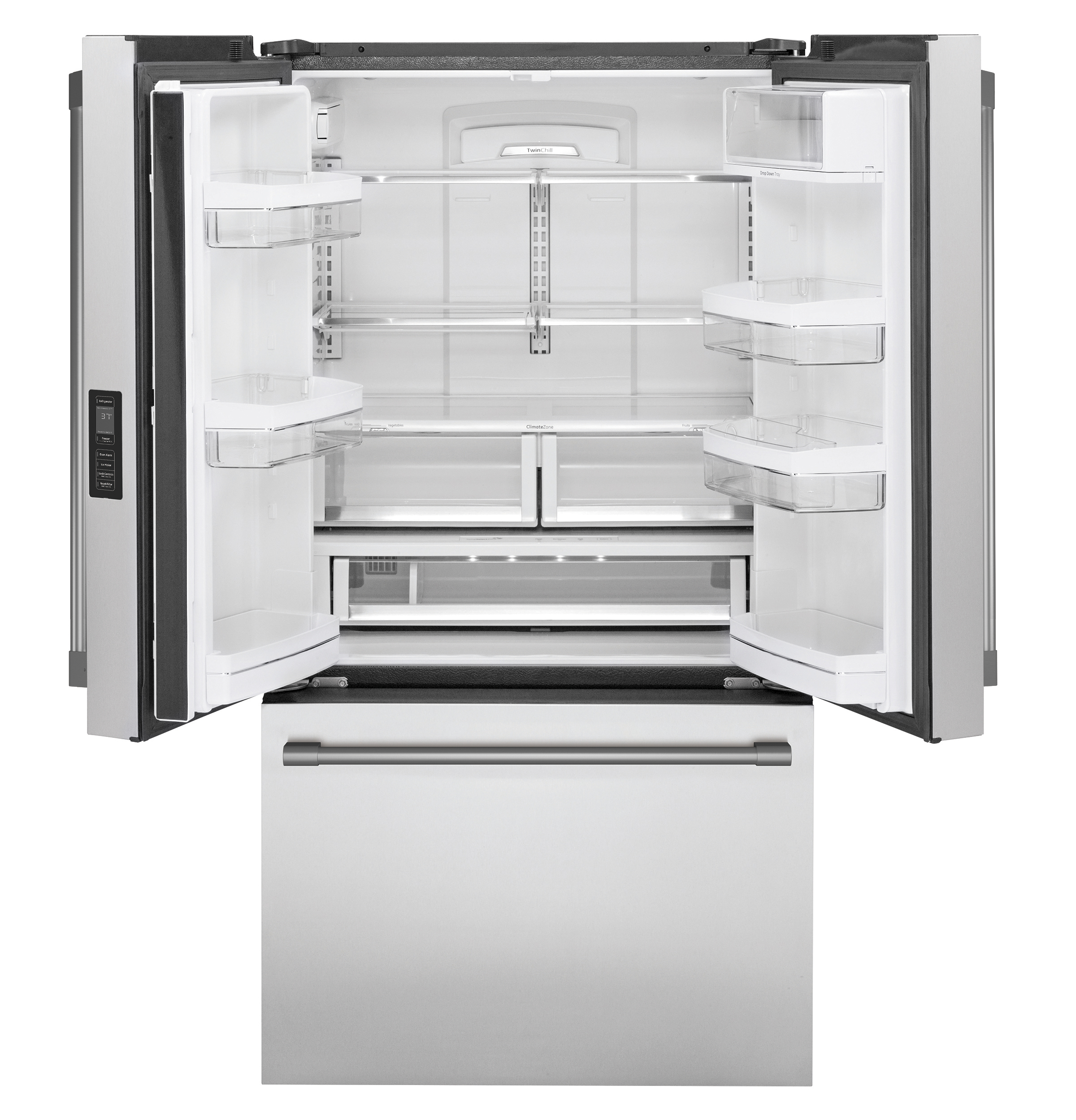 Monogram Counter-Depth French-Door Refrigerator ZWE23NSTSS