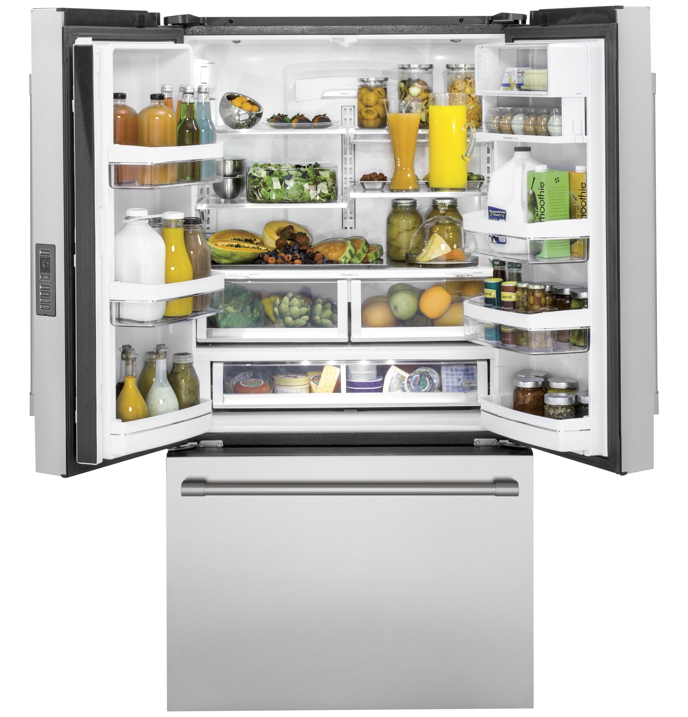 23.1 Cu. Ft. Counter-Depth French-Door Refrigerator ZWE23PSNSS