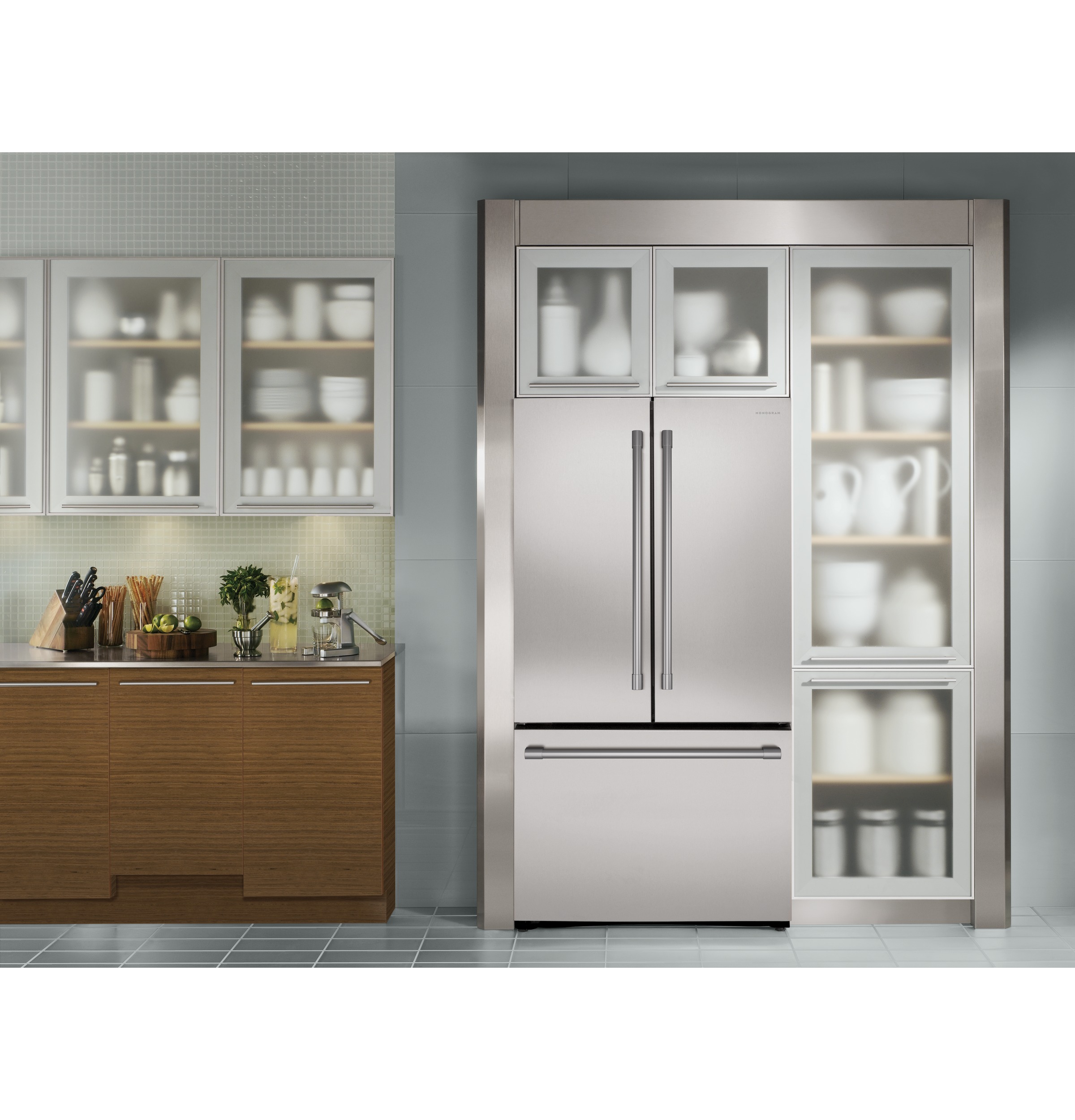 23.1 Cu. Ft. Counter-Depth French-Door Refrigerator ZWE23PSNSS