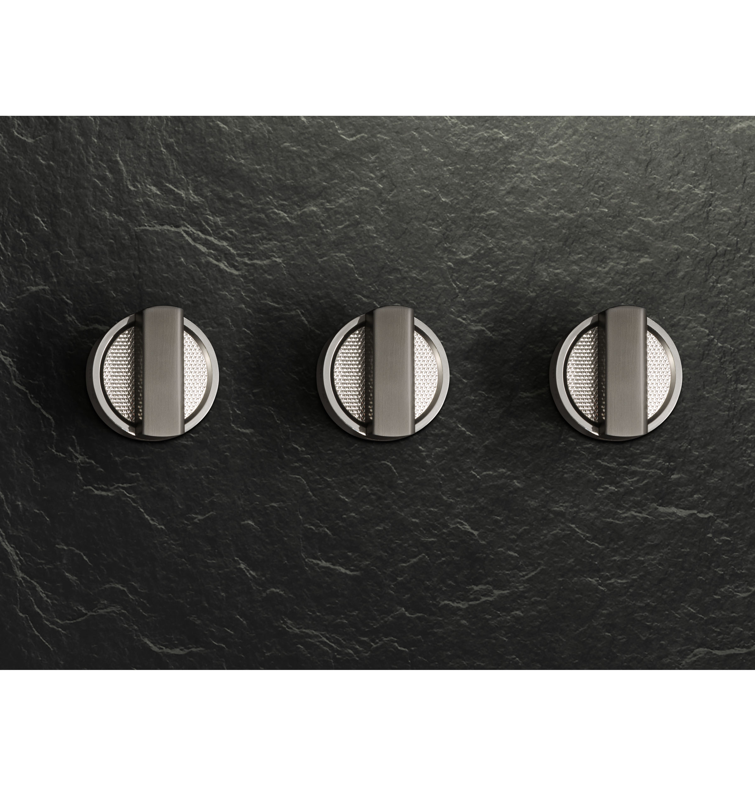 Monogram 48" Designer Collection Titanium Knobs for Pro Range ZXPR48KKTT1