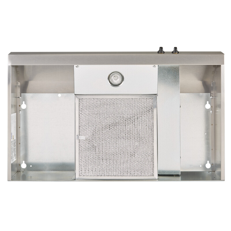 NuTone 30-Inch 4-Way Convertible Under-Cabinet Range Hood, 270 Max Blower CFM AR130SS