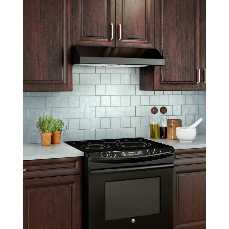 30-Inch Convertible Under-Cabinet Range Hood, 300 Max Blower CFM BCSEK130BL