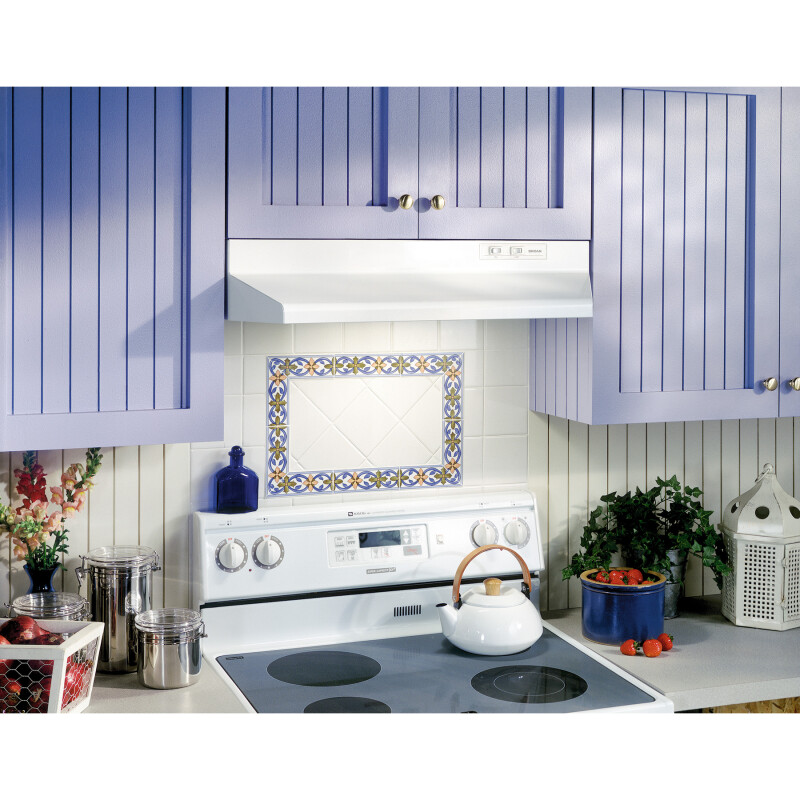 30-Inch Under-Cabinet Range Hood w/ Easy Install System, 230 Max Blower CFM BUEZ230WW
