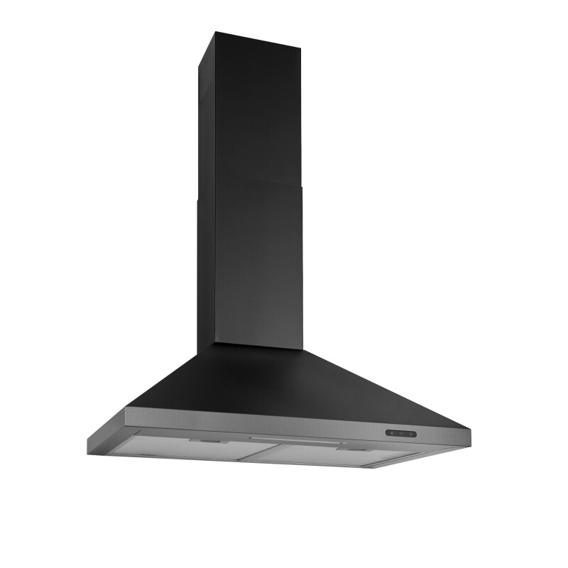 Elite EW48 Series 30-Inch Pyramidal Chimney Range Hood, 460 Max Blower CFM EW4830BLS
