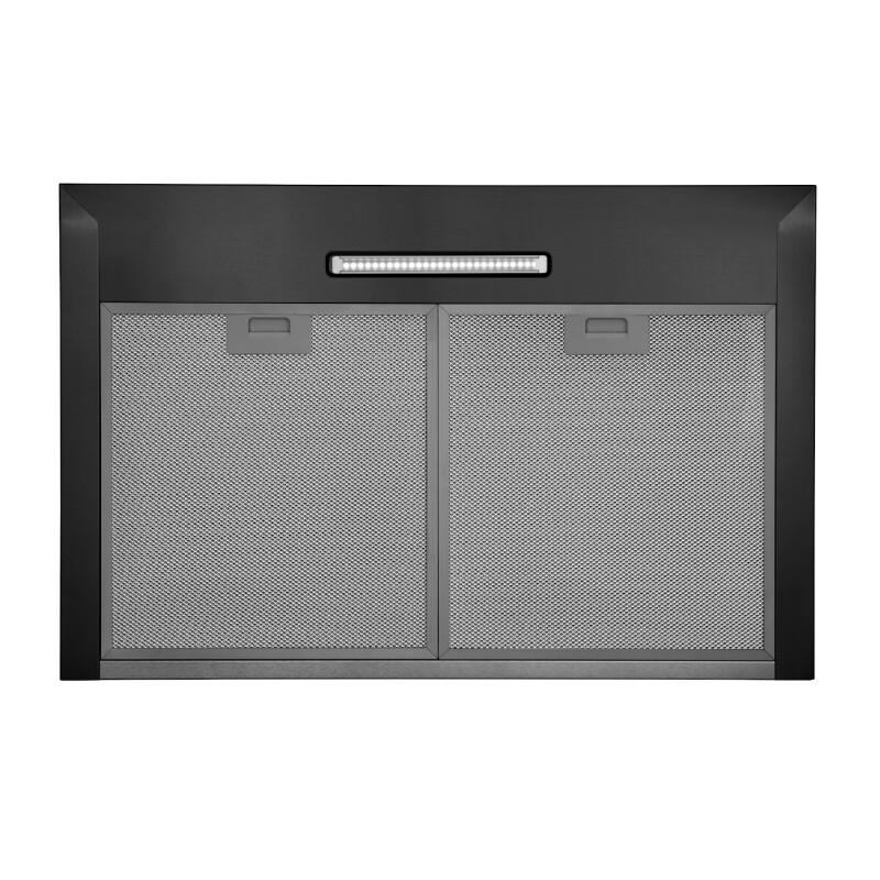 Elite EW48 Series 30-Inch Pyramidal Chimney Range Hood, 460 Max Blower CFM EW4830BLS